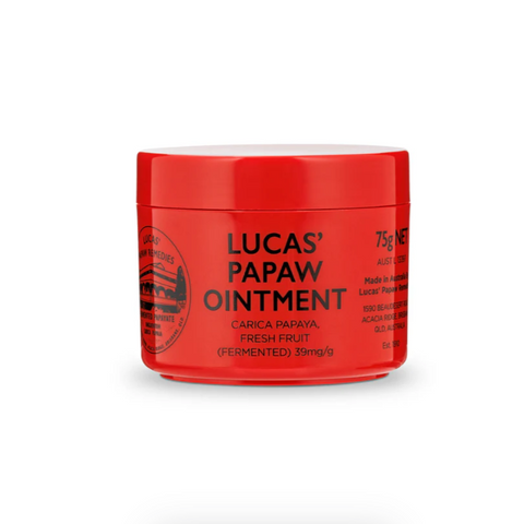 Kem Đa Năng Lucas Papaw Ointment 75g - Chăm sóc da cho bé và mẹ, giảm ngứa, làm dịu da, đa công dụng từ Úc