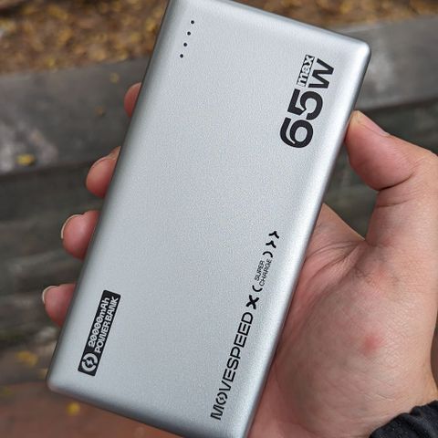 Sạc Dự Phòng MoveSpeed 20.000mAh Sạc Nhanh 65W Chính Hãng - Hỗ Trợ Nhanh Cho Laptop, iPhone, Samsung - Thiết Kế Nhỏ Gọn, An Toàn