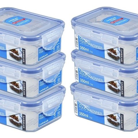 Hộp Bảo Quản Thực Phẩm Nhựa PP Kín Hơi Classic LocknLock HPL806 350ml - Thiết Kế Tiện Dụng, An Toàn cho Sức Khỏe