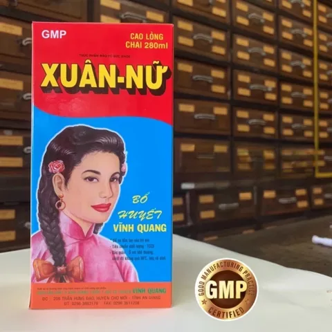 Xuân Nữ Bổ Huyết Vĩnh Quang - Thực Phẩm Chức Năng Hỗ Trợ Bổ Huyết, Điều Hòa Kinh Nguyệt, Cải Thiện Da Xanh Xao, Mệt Mỏi