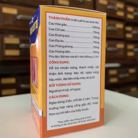 Đoạn Căn Trĩ - Hỗ Trợ Giảm Triệu Chứng Trĩ Nội, Trĩ Ngoại, Táo Bón, Chảy Máu - Thực Phẩm Chức Năng Vĩnh Quang