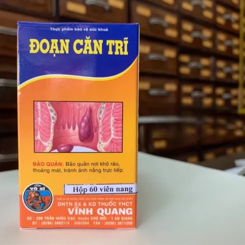 Đoạn Căn Trĩ - Hỗ Trợ Giảm Triệu Chứng Trĩ Nội, Trĩ Ngoại, Táo Bón, Chảy Máu - Thực Phẩm Chức Năng Vĩnh Quang