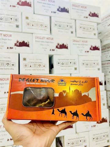 Chà Là Khô Golden Health 500g - Ngọt Tự Nhiên, Thực Phẩm Khô Tự Nhiên, Bổ Dưỡng Sức Khỏe, Snack Lành Mạnh