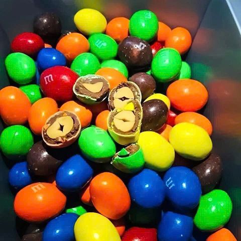 Socola M&M Nhân Đậu Phộng Mỹ 1.757kg - Hương Vị Tuyệt Vời, Snack Ngọt Ngào Dành Cho Gia Đình và Bữa Tiệc