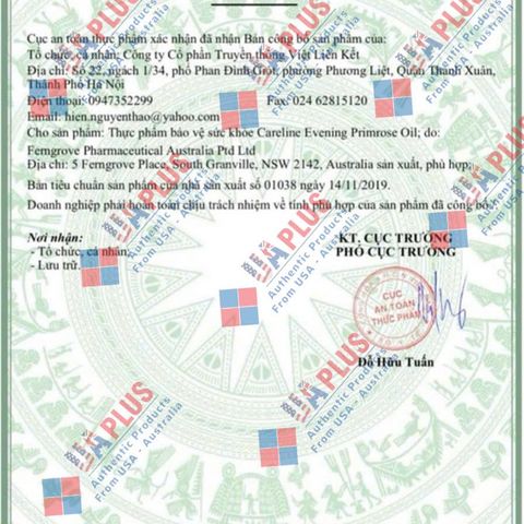 Tinh Dầu Hoa Anh Thảo Careline 1000mg - Hỗ Trợ Tăng Cường Nội Tiết Tố & Làm Đẹp Da (60 Viên) Nhập Khẩu Chính Ngạch Úc