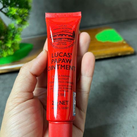 Kem Đu Đủ Lucas’ Papaw Ointment 25g - Dưỡng ẩm, Chữa Nứt Nẻ, Bỏng, An Toàn cho Trẻ Nhỏ - Hàng Nhập Khẩu Chính Ngạch Úc