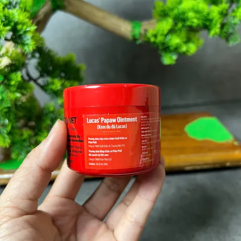 Kem Đu Đủ Lucas’ Papaw Ointment Úc - Dưỡng Ẩm, Chăm Sóc Da, Trị Nứt Nẻ và Hăm Tã (75g)