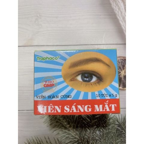 Sáng Mắt Traphaco 10 Gói - Bổ Mắt Tự Nhiên Giảm Mỏi Mắt, Hỗ Trợ Tăng Cường Thị Lực, Tiện Lợi Sử Dụng Hàng Ngày