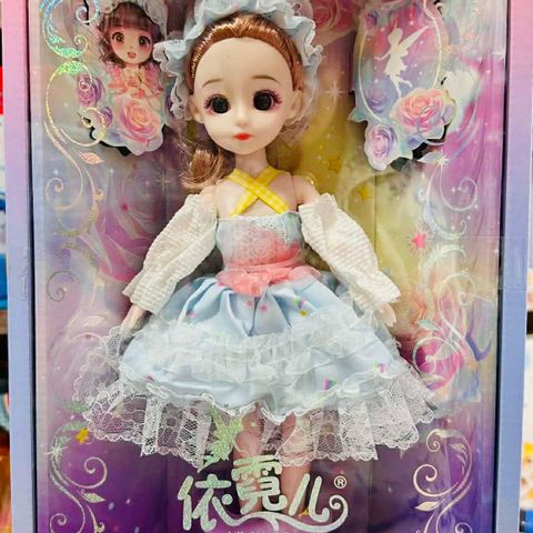 Bộ Đồ Chơi Búp Bê Cho Bé (6605) - Hình Dáng Đáng Yêu, Đồ Chơi Giáo Dục Phát Triển Sáng Tạo và Giao Tiếp Cho Bé Gái