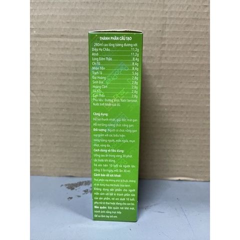Long Đởm Giải Độc Gan - Bổ Gan BÌNH ĐÔNG 280ml, Hỗ Trợ Thanh Nhiệt, Giải Độc, Tăng Cường Chức Năng Gan