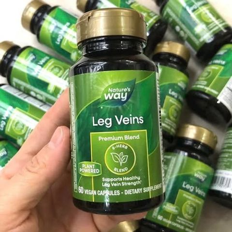 Viên uống tĩnh mạch Mỹ 60v - Giảm đau nhức chân, hỗ trợ tuần hoàn máu, cải thiện sức khỏe đôi chân