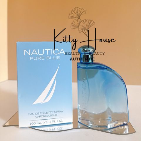 Nước Hoa Nam Nautica Pure Blue Eau de Toilette 100ml - Hương Ngọc Trai Tươi Mát, Quyến Rũ Cho Mọi Dịp