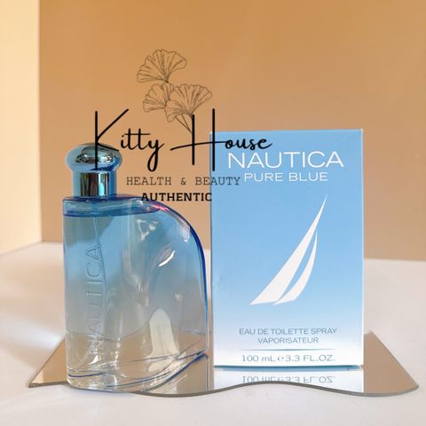 Nước Hoa Nam Nautica Pure Blue Eau de Toilette 100ml - Hương Ngọc Trai Tươi Mát, Quyến Rũ Cho Mọi Dịp