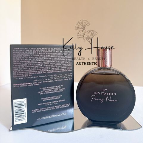 Nước hoa nữ Michael Buble By Invitation Peony Noir Eau de Parfum 100ml - Hương quyến rũ, sang trọng cho phụ nữ, thích hợp cho mọi dịp