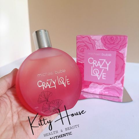 Nước Hoa Nữ Michael Buble Crazy Love Eau De Parfum 100ml - Hương Thơm Quyến Rũ với Quả Mọng Đỏ và Hoa Nhài