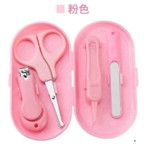 Bộ chăm sóc móng tay 4in1 cho trẻ - Bấm, cắt, lấy ráy tai siêu sắc, tiện dụng cho bé tại nhà