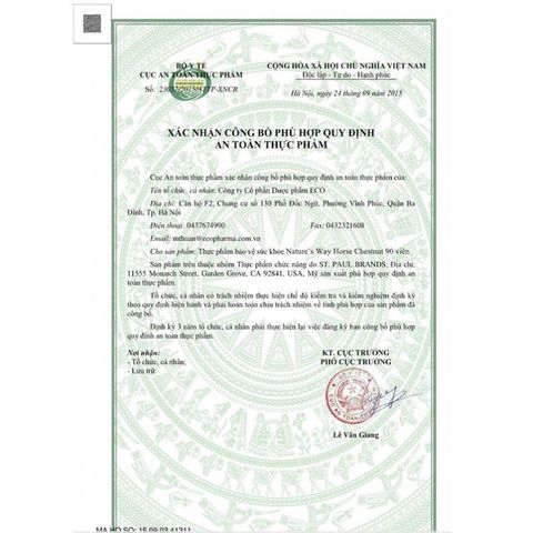 [Date 2028] Viên uống hỗ trợ suy giãn tĩnh mạch chân Horse Chestnut 300mg Puritan's pride 100v - Shop Songna