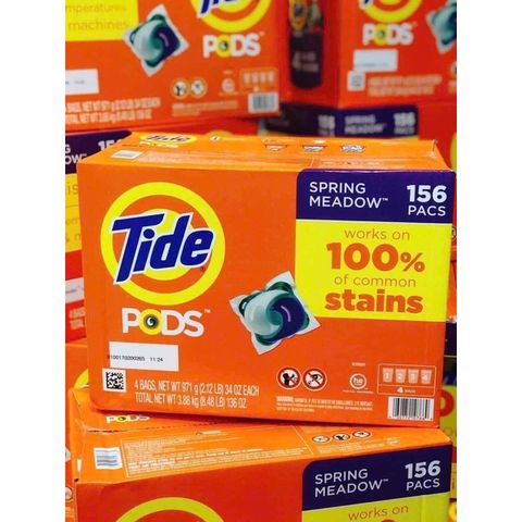 [Lẻ ] Viên giặt quần áo Tide Pods Mỹ