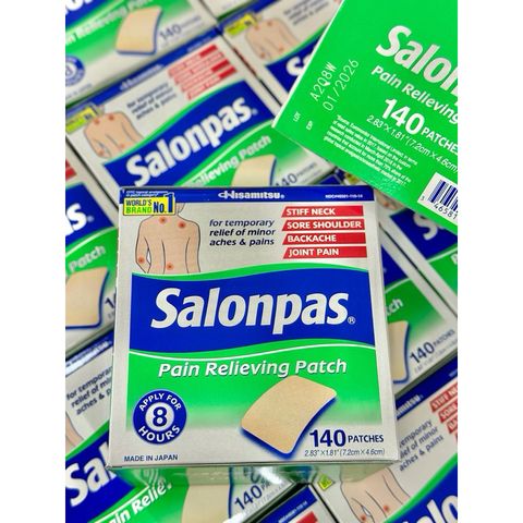 [Date 2027] Dán Salonpas hàng Mỹ - Shop Songna
