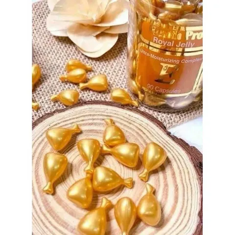 Viên Dưỡng Da Mặt Chiết Xuất Sữa Ong Chúa & Vitamin E Health Pro - 90 Viên Cung Cấp Độ Ẩm, Ngăn Ngừa Lão Hóa, Trắng Sáng Da