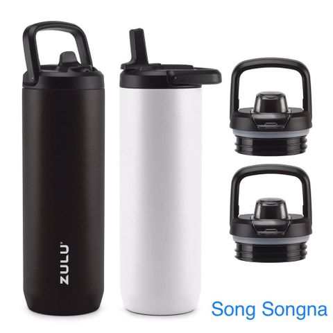[Hang My]Bình giữ nhiệt thép không gỉ Zulu kèm nắp dự phòng dung tích 710ml