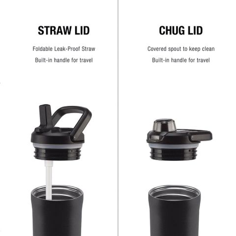 [Hang My]Bình giữ nhiệt thép không gỉ Zulu kèm nắp dự phòng dung tích 710ml