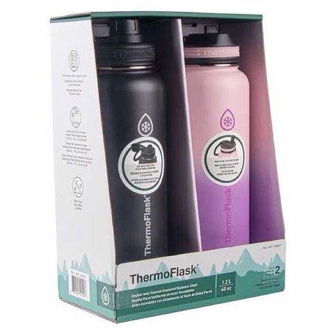 Bình giữ nhiệt Thermoflask Stainless Steel – 40oz  , 750ml , 950ml , 1200ml 