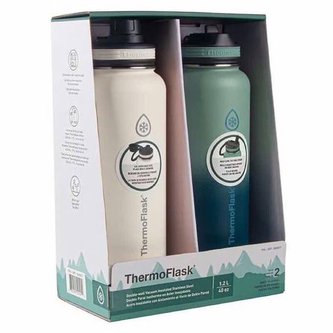 Bình giữ nhiệt Thermoflask Stainless Steel – 40oz  , 750ml , 950ml , 1200ml 