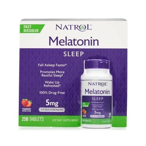Thực phẩm kẹo hỗ trợ giấc ngủ Melat onin Natrol 10mg - Shop Songna
