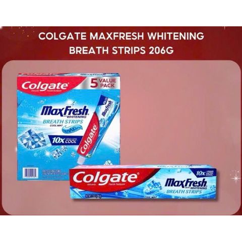 Kem đánh răng Colgate Max Fresh Whitening 10X Cool ( 206g)