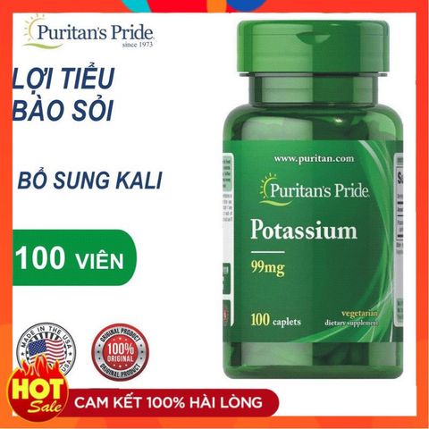 [ Date 2025] Viên uống bổ sung Kali Potassium citrate 99mg Nature's Bounty - Shop Songna