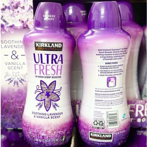 Viên xả vải hương hoa Lavender & Vanilla Ultra Fresh Chai 1.06kg của Mỹ
