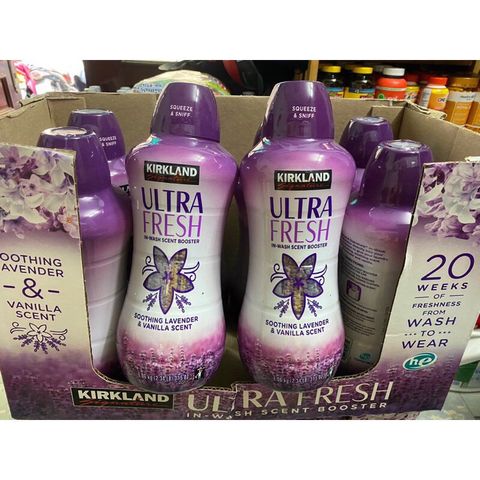 Viên xả vải hương hoa Lavender & Vanilla Ultra Fresh Chai 1.06kg của Mỹ