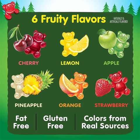 [Tách lẻ ]Kẹo gấu Black forest Organic 65 gói của Mỹ - Shopsongna