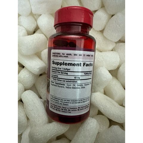 Viên Uống Hỗ Trợ Tuyến Tiền Liệt Puritan's Pride Lycopene 10mg - Tăng Cường Sức Khỏe Tim Mạch và Chống Oxy Hóa