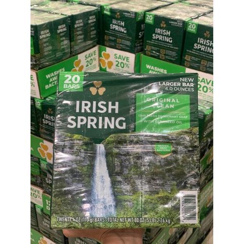 Xà Bông Cục IRISH SPRING ORIGINAL USA MỸ 501662