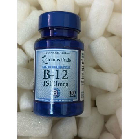 Viên Uống bổ máu, tăng cường sức khoẻ B-12 Puritan Pride  - Shop Songna