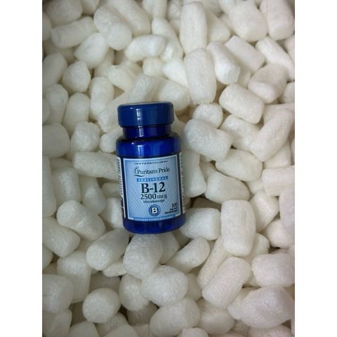 Viên Uống bổ máu, tăng cường sức khoẻ B-12 Puritan Pride  - Shop Songna