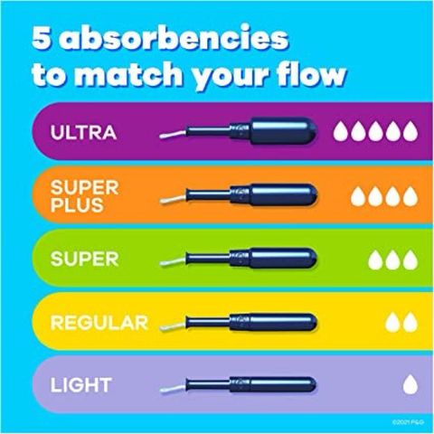 [Hàng Mỹ] Băng Vệ Sinh Tampon Tampax Pearl Tampons - Shop Songna