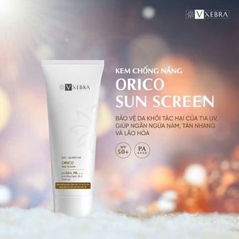 Kem Chống Nắng Orico PA++++ SPF50+ - Bảo Vệ Da, Dưỡng Ẩm, An Toàn Khi Du Lịch và Đi Chơi