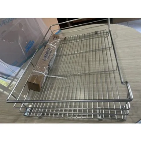 Giá Xoong Nồi EUROGOLD Inox 304 Âm Tủ - Thiết Kế Nan Thoáng, Chống Gỉ, Thoát Nước Tốt, Dễ Dàng Vệ Sinh