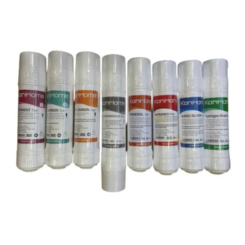 Lõi lọc nước Korihome - Bộ 8 lõi lọc chính hãng, công nghệ đúc nguyên khối, bảo vệ sức khỏe và cải thiện chất lượng nước uống