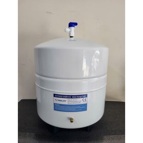 Bình áp Thép 10L với van đi kèm - Giải pháp thay thế hoàn hảo cho máy lọc nước RO, an toàn và bền bỉ.