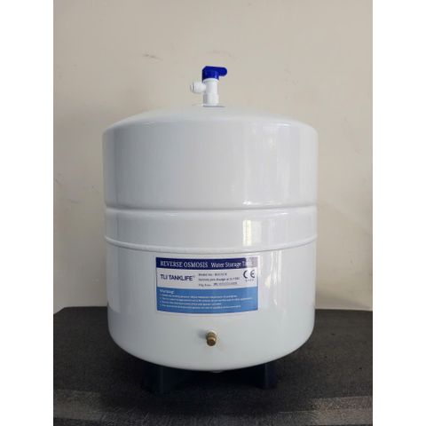 Bình áp Thép 10L với van đi kèm - Giải pháp thay thế hoàn hảo cho máy lọc nước RO, an toàn và bền bỉ.