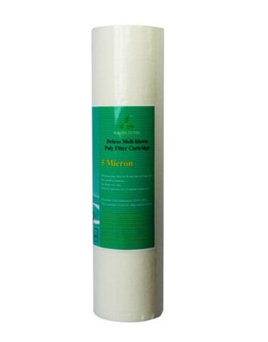 Lõi Lọc Thô 10 Inch PP5 Micron - Thay Thế Cho Máy Lọc Nước RO và Nano, Lọc Cặn Bẩn 5 Micron, Hiệu Suất 36.000 Lít