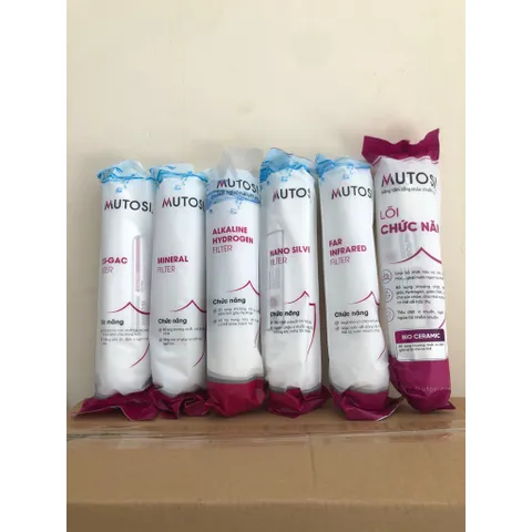 Lõi Lọc Khoáng Mutosi cho Máy Lọc Nước RO - Cung Cấp Khoáng, Tăng Cường Vị Ngọt và Chất Lượng Nước