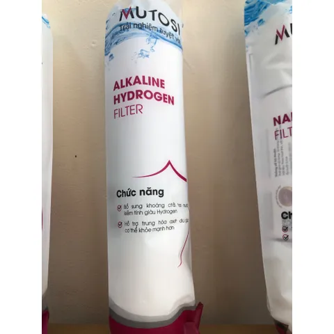 Lõi Lọc Khoáng Mutosi cho Máy Lọc Nước RO - Cung Cấp Khoáng, Tăng Cường Vị Ngọt và Chất Lượng Nước