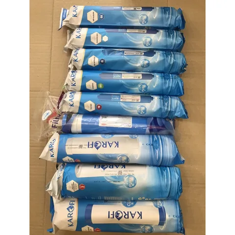 Combo Bộ 9 Lõi Lọc Nước Karofi 123456789 - Chính Hãng, Nguồn Nước Tinh Khiết, Bổ Sung Khoáng Chất, Lọc Chất Bẩn Hiệu Quả