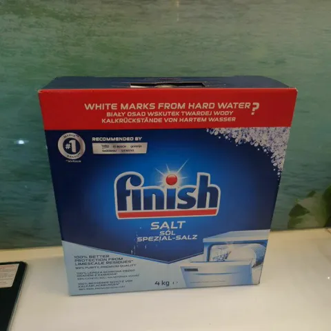Muối rửa chén Finish 4.0kg - Hàng chính hãng - Chuyên dùng cho máy rửa chén