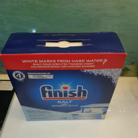 Muối rửa chén Finish 4.0kg - Hàng chính hãng - Chuyên dùng cho máy rửa chén